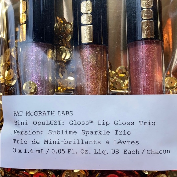OpuLUST Lip Gloss Pat McGrath Sublime Mini Trio - Picture 4 of 7